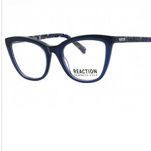 New in case Kenneth Cole Reaction blue eyeglass frames